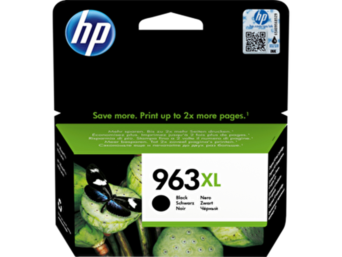 HP 963XL 3JA30AE Siyah Orjinal Kartuş Yüksek Kapasite OfficeJet Pro 9010, 9020 Serisi