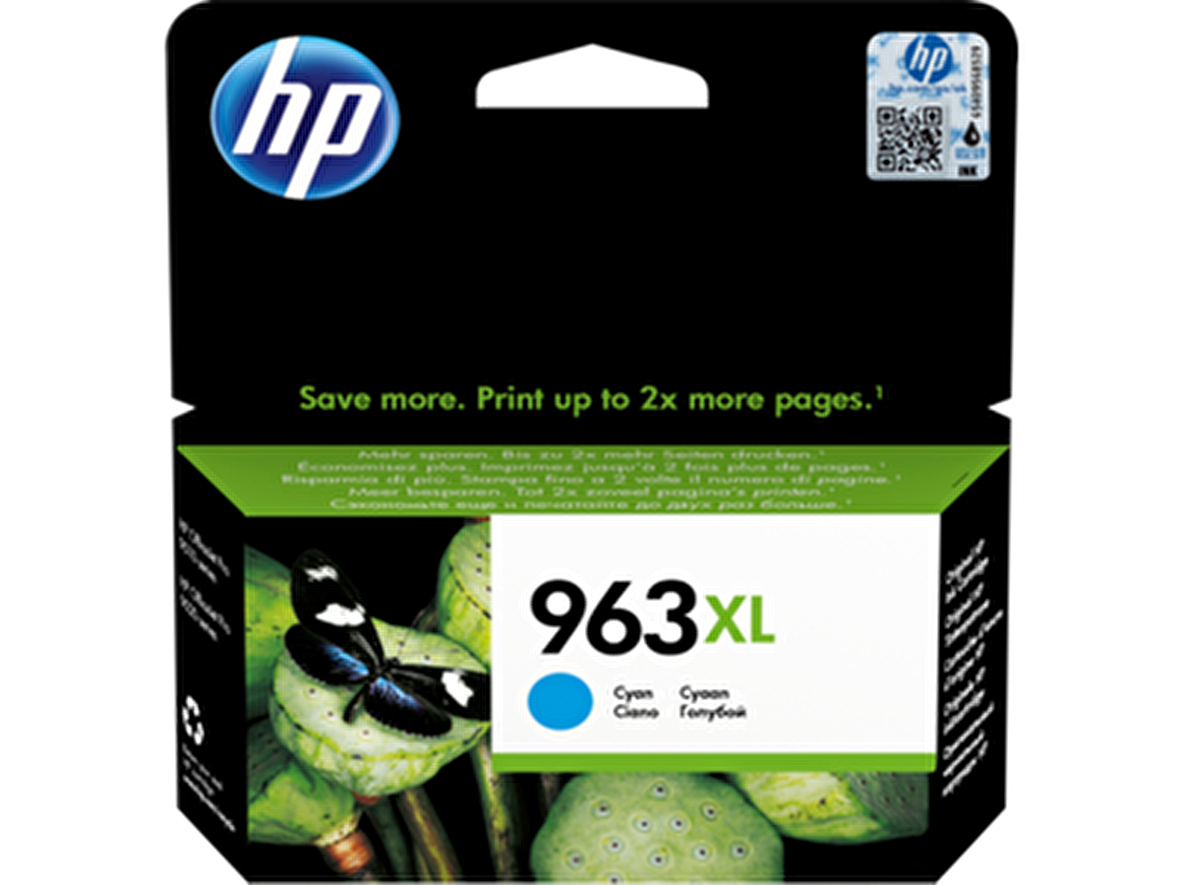 HP 963XL 3JA27AE Mavi Orjinal Kartuş Yüksek Kapasite OfficeJet Pro 9010, 9020 Serisi
