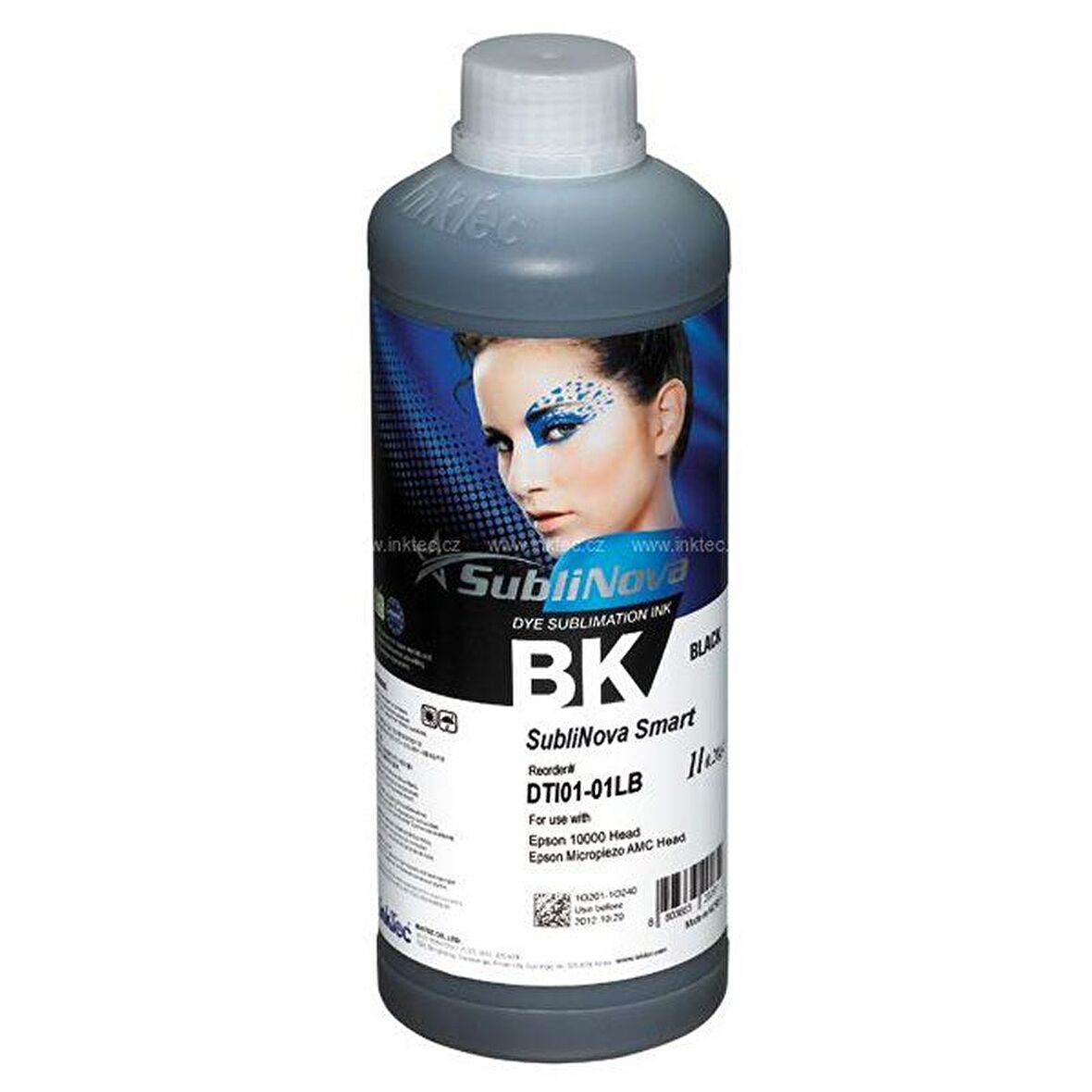 Inktec Sublinova Sublimasyon Mürekkebi 1 Litre Siyah