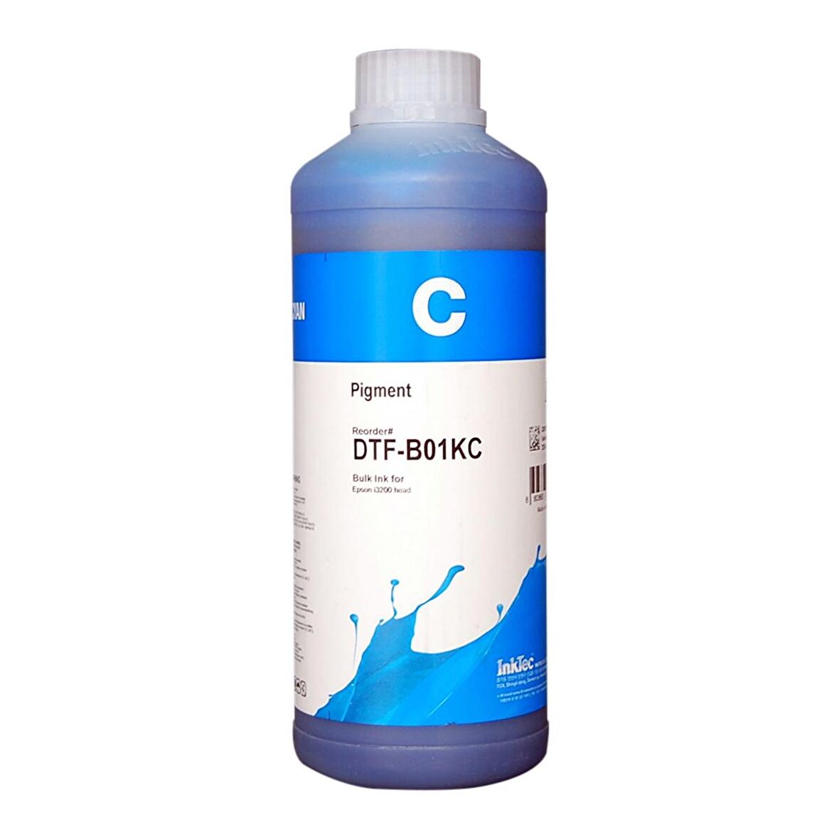 Inktec DTF Transfer Baskı Mavi Mürekkep 1000 ML