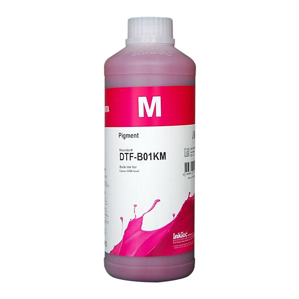 Inktec DTF Transfer Baskı Kırmızı Mürekkep 1000 ML