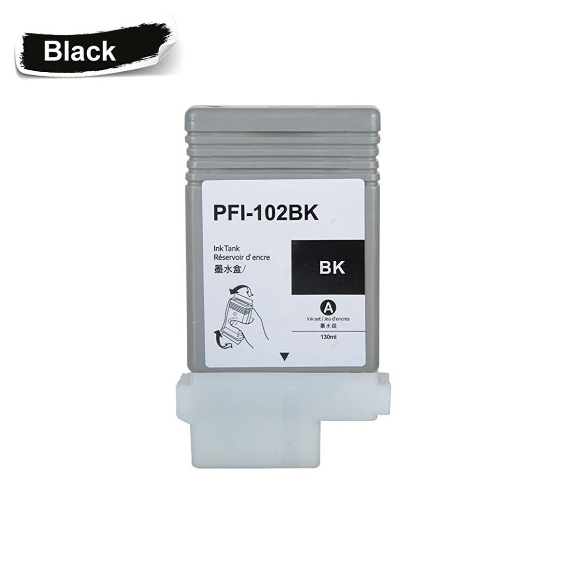 Canon PFI-102BK/0895B001 BK Muadil Kartuş