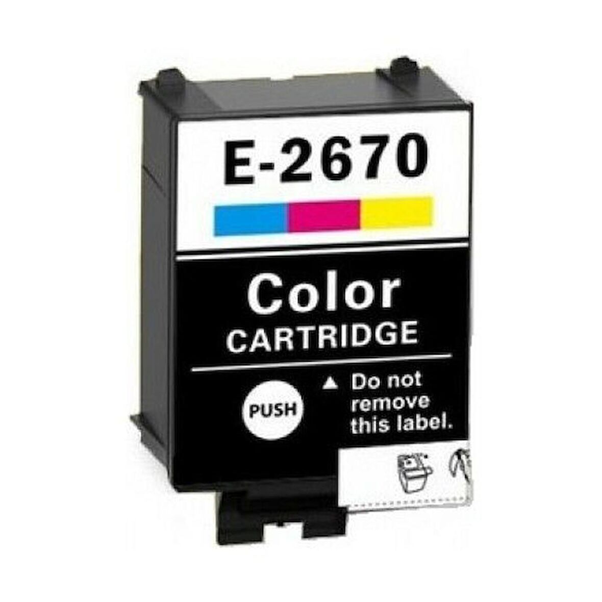 Epson WF-100W T267 T2670 Epson Workforce C13T26704010 Renkli Muadil Kartuş Chipli