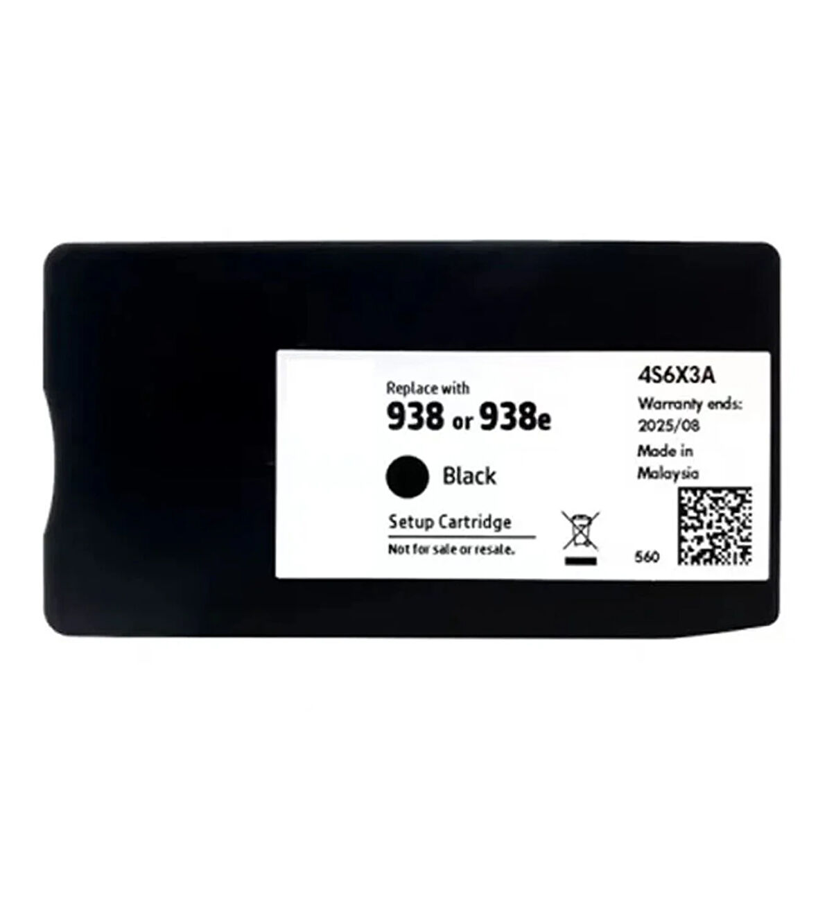 HP 938/4S6X8PE Siyah Muadil Mürekkep Kartuş Hp Pro 9720 9730
