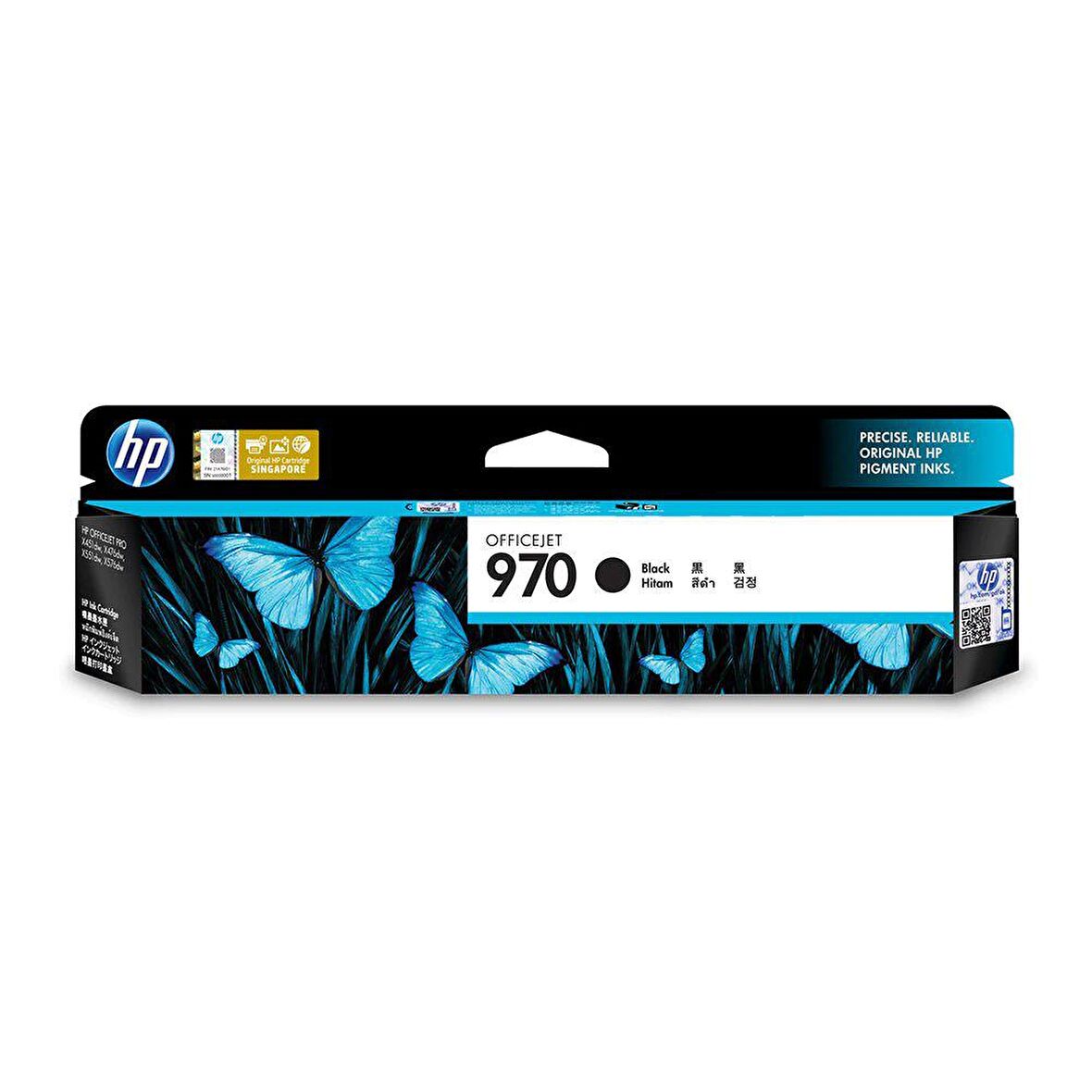 Orijinal HP 970 Mürekkep Kartuşu Siyah CN621AE