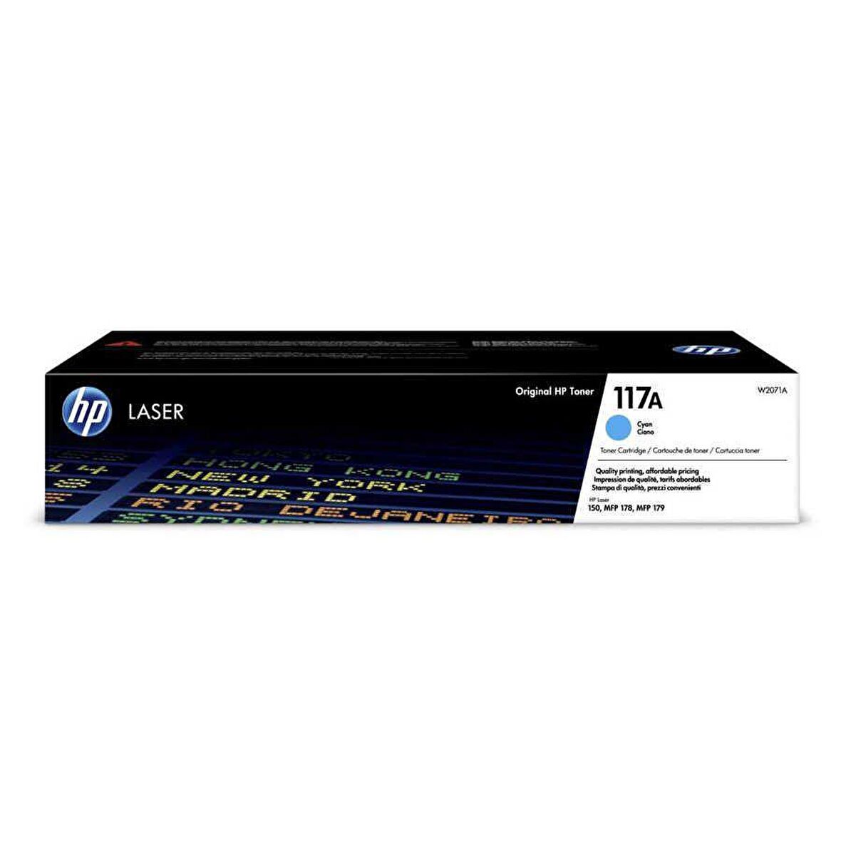 HP 117A-W2071A Mavi Orijinal Toner