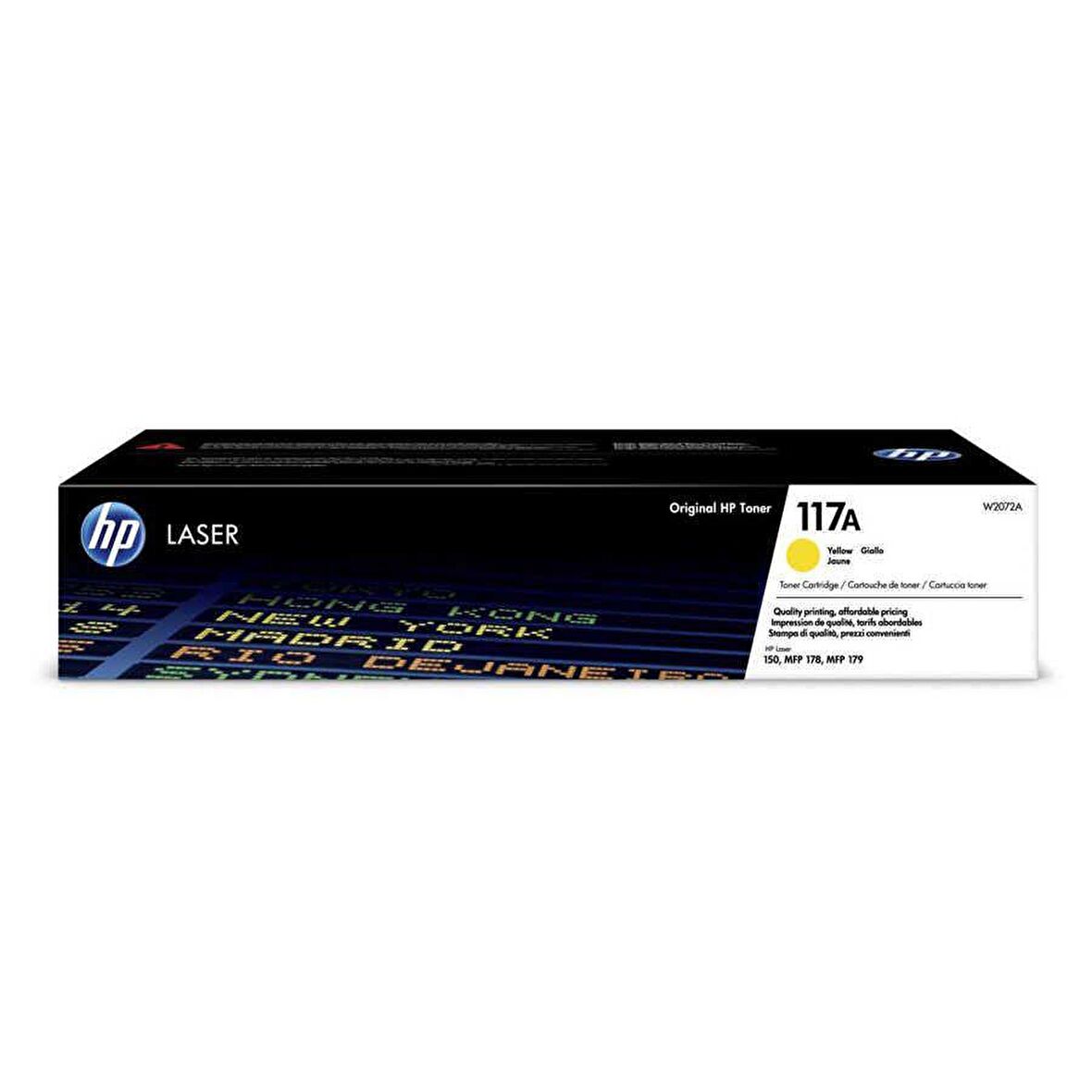 HP 117A-W2072A Sarı Orijinal Toner