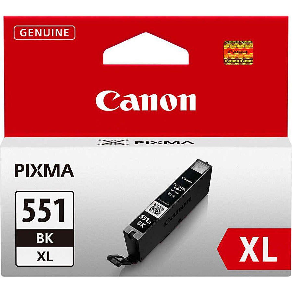 Canon CLI-551BK XL Siyah Yüksek Kapasiteli Orijinal Mürekkep Kartuş 6443B001