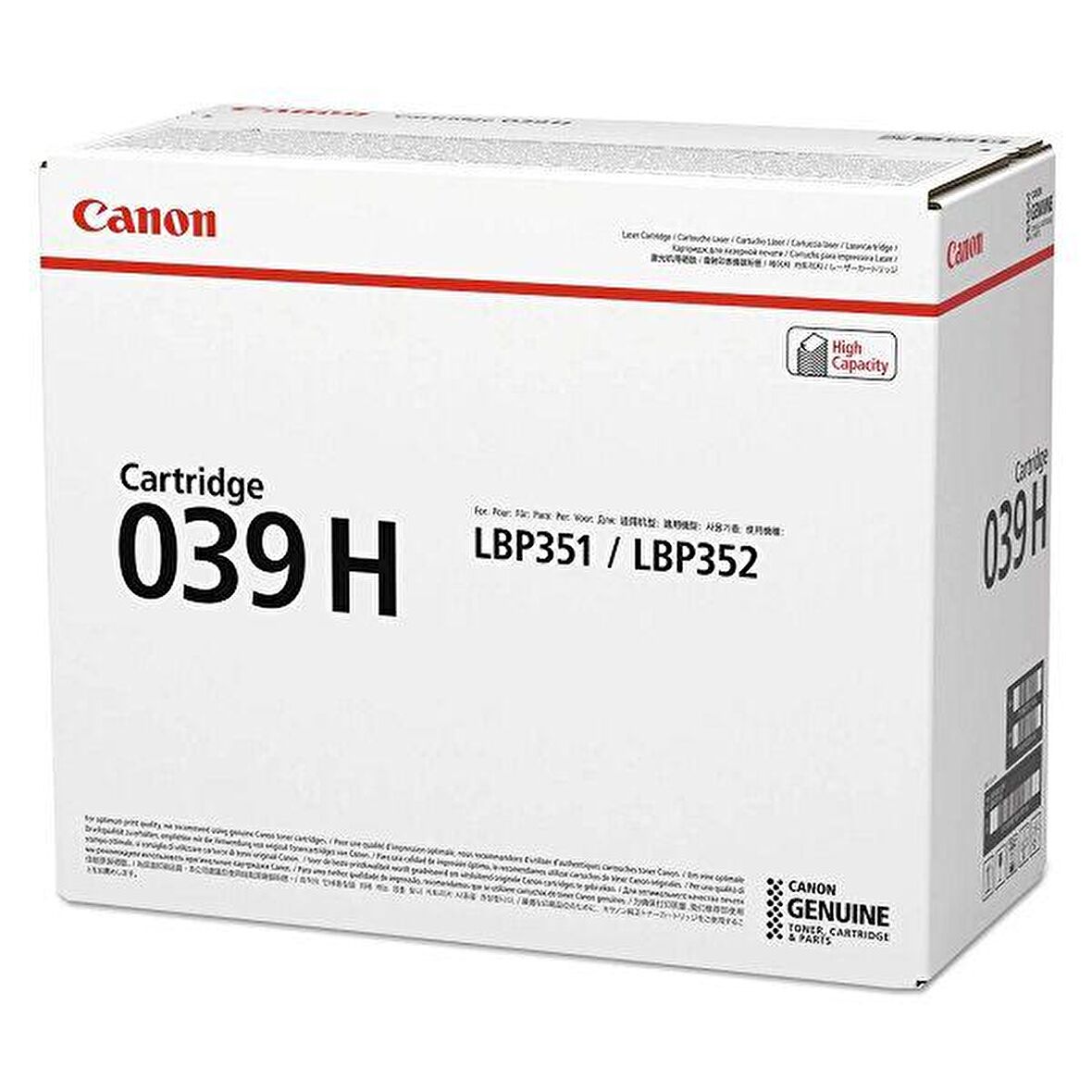 Canon CRG-039H BK Orijinal Siyah Toner Kartuşu 0288C001AA