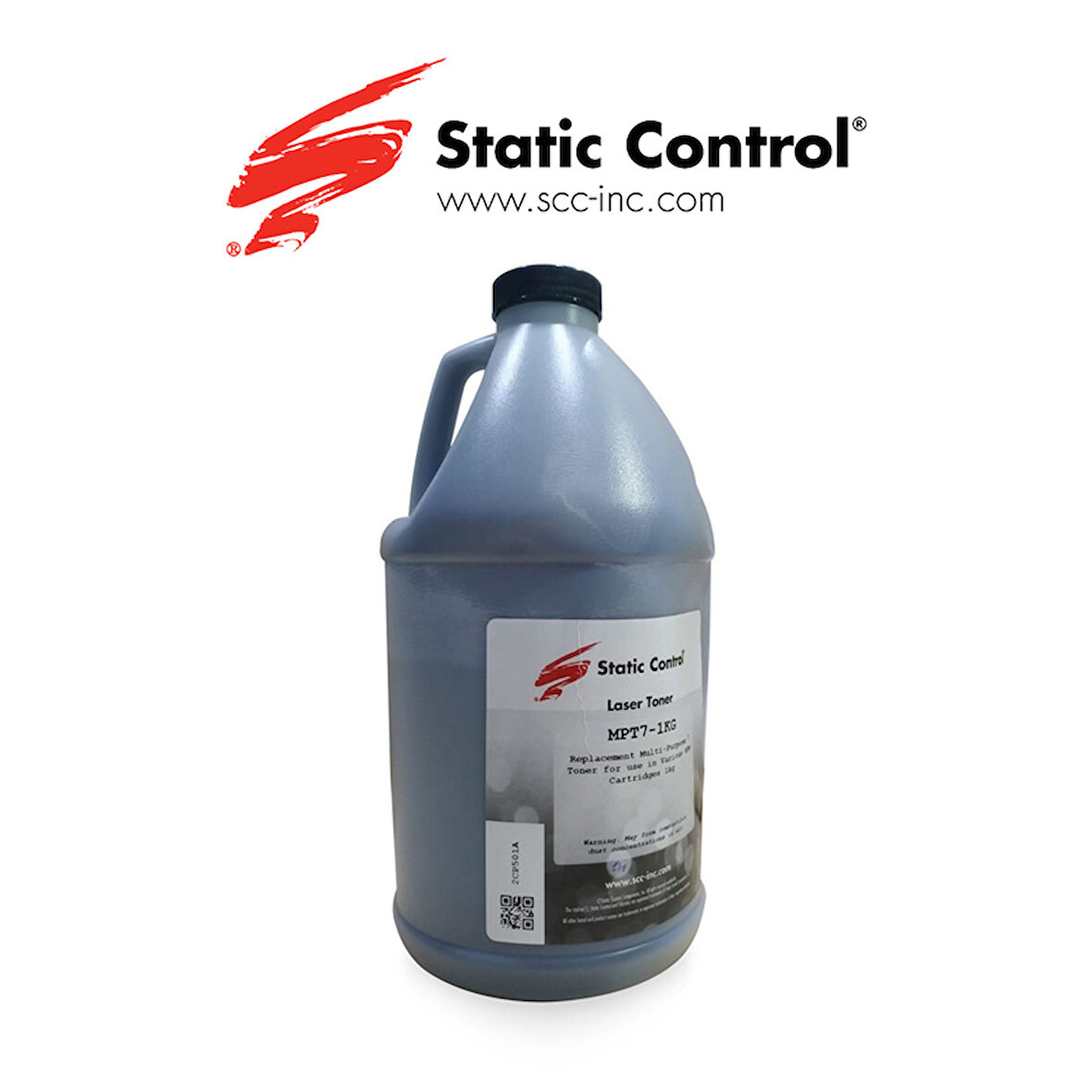 MPT7 Toner Tozu HP (Static Control) ** Şişe 1000 GR Koli 6 Ad.