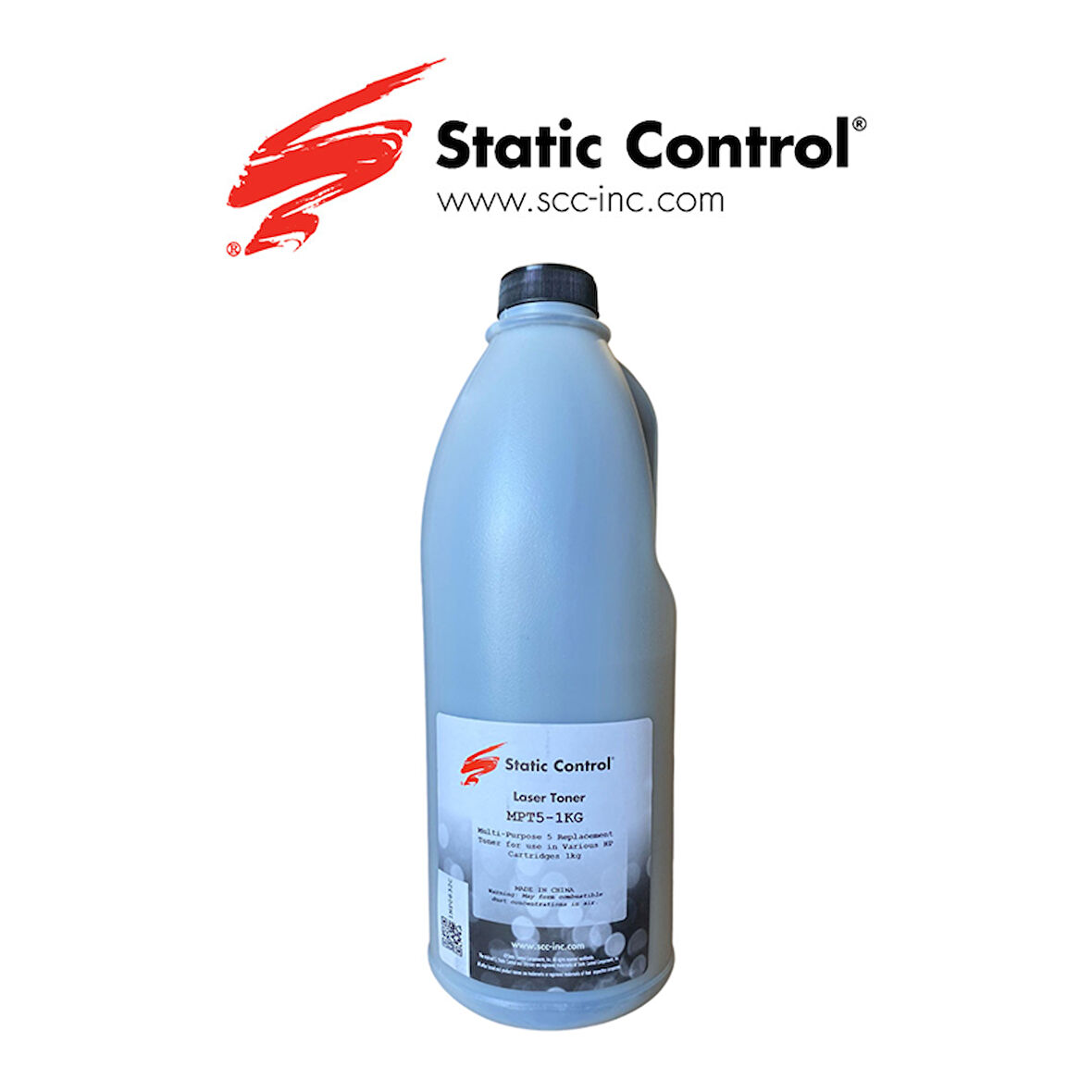 MPT5 Toner Tozu HP (Static Control) ** Şişe 1000 GR Koli 6 Ad.