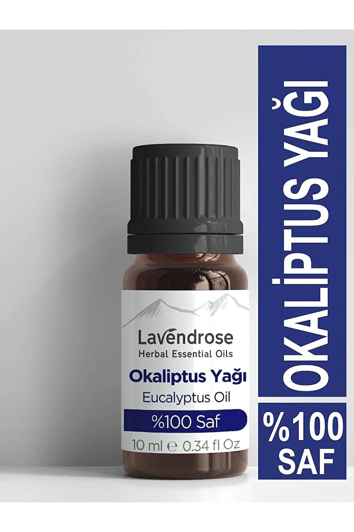 Lavendrose Okaliptus Yağı %100 Saf- Bitkisel Aromaterapi Okaliptus Uçucu Yağı 10ml -eucalyptus Oil