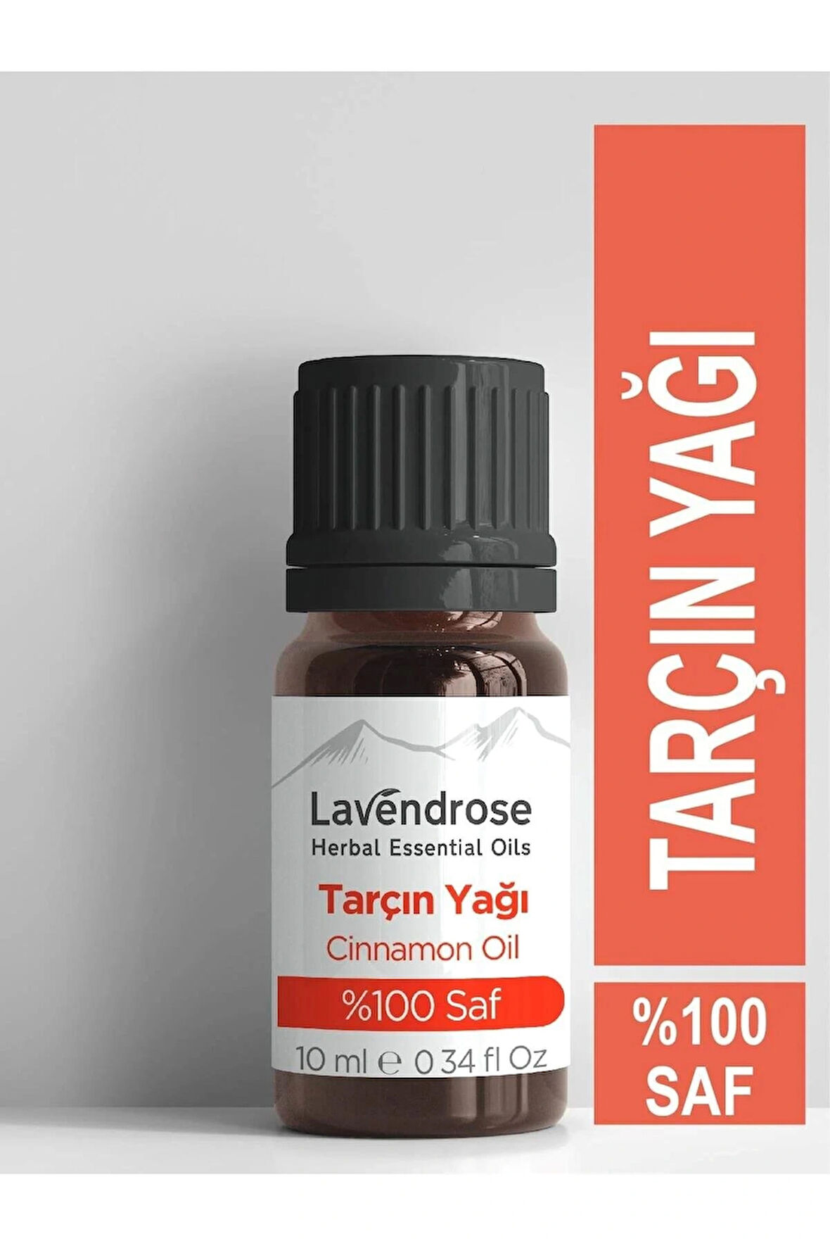 Lavendrose Tarçın Yağı %100 Saf- Bitkisel Aromaterapi Tarçın Uçuçu Yağı 10ml- Cinnamon Oil - Difizöre Uygun