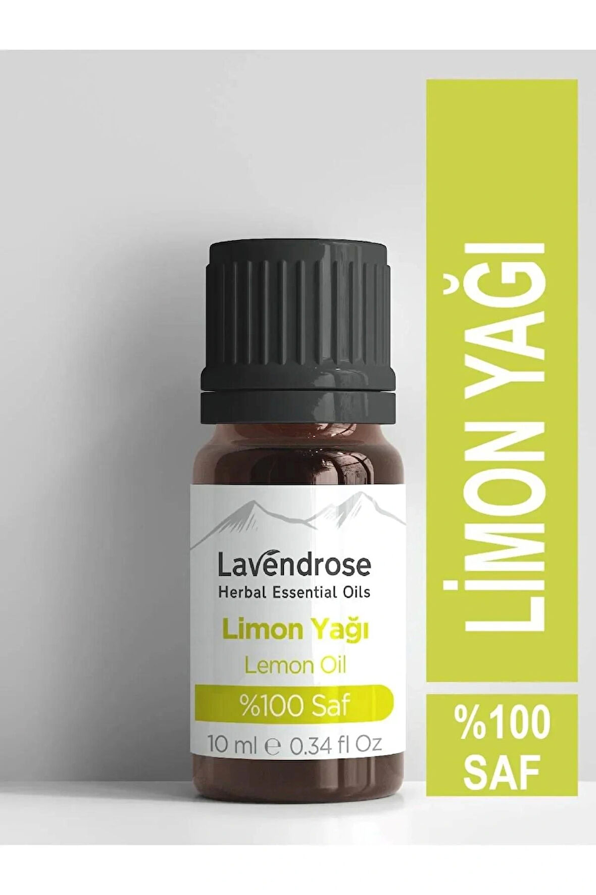 Lavendrose Limon Yağı %100 Saf * Bitkisel Aromaterapi Limon Uçucu Yağı 10ml *lemon Oil* Difuzör Buhurdan Yağı