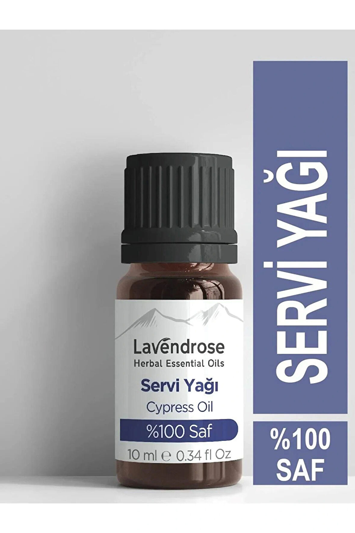 Lavendrose Servi Yağı %100 Saf - Bitkisel Aromaterapi Selvi Uçucu Yağı 10ml-cypress Oil *difizöre Uygun