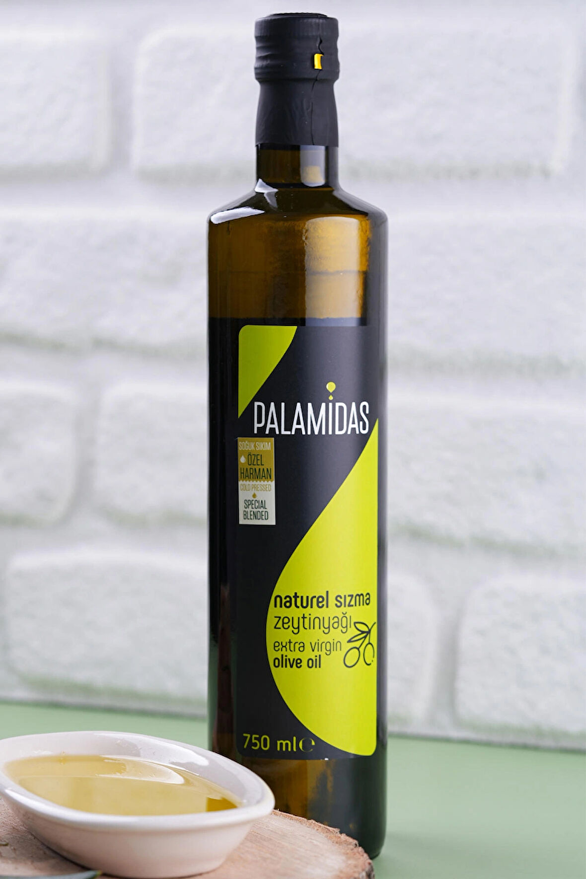 Palamidas Soğuk Sıkım Özel Harman Sızma Zeytinyağı 750 ml Cam