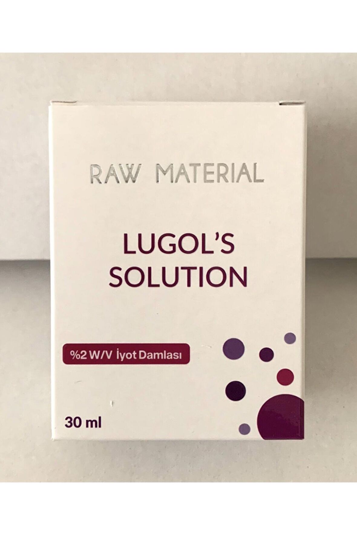 Lugol's Solution Iyot %2 Damla 30 Ml