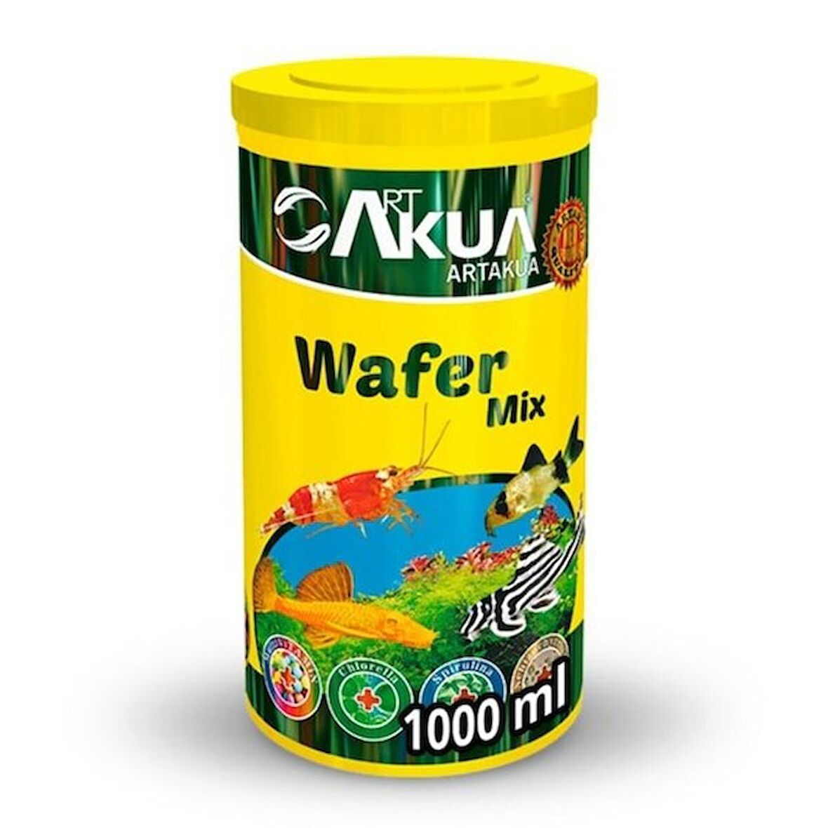 Artakua Wafer Mix Dip Balık Yemi 1000 ML - 400 GR