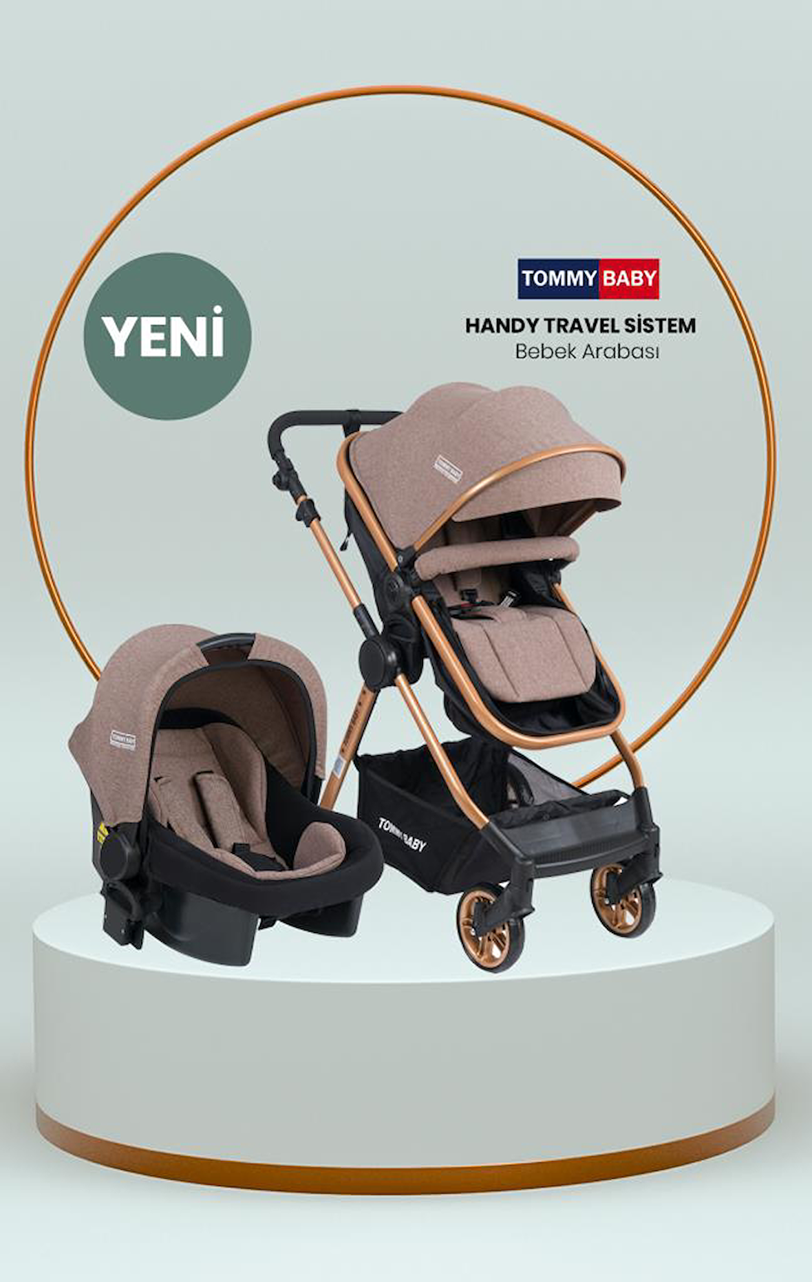 Tommybaby HandyTravel (Seyahat) Sistem Bebek Arabası