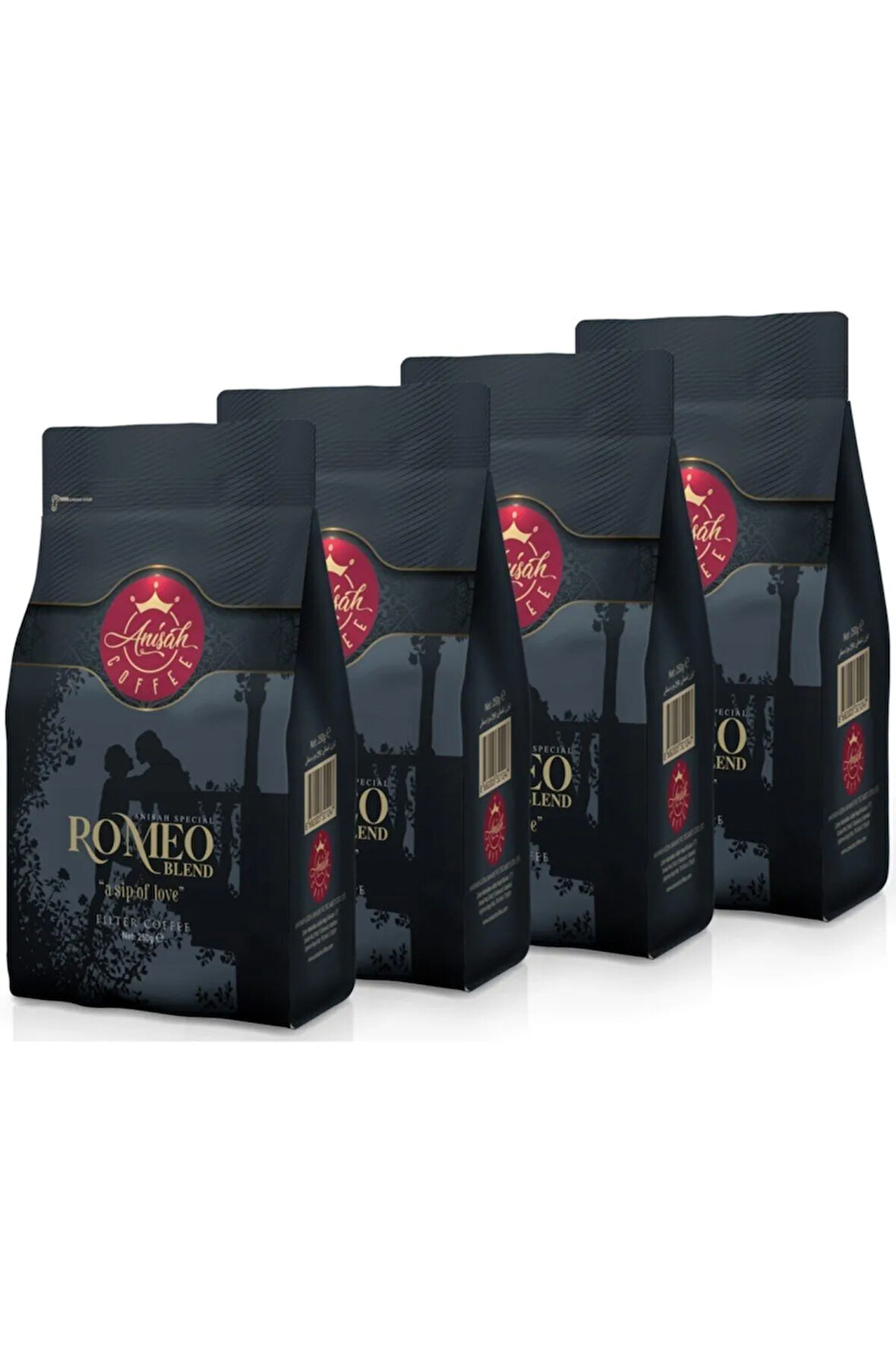 Romeo Blend Öğütülmüş Filtre Kahve 4x250 gram