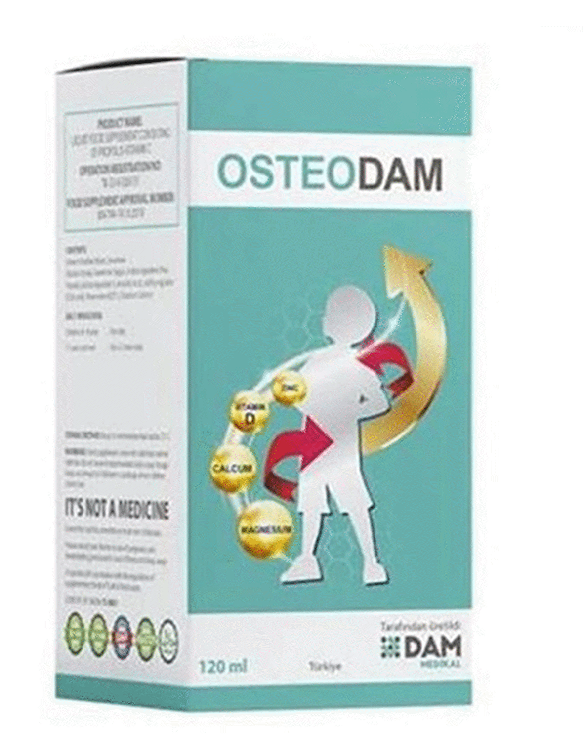 Dam Osteodam Takviye Edici Gıda 120 ml