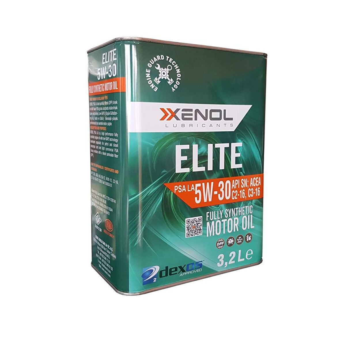 Xenol Elite PSA LA 5w30 3.2 Lt Tam Sentetik (Üretim:2022)