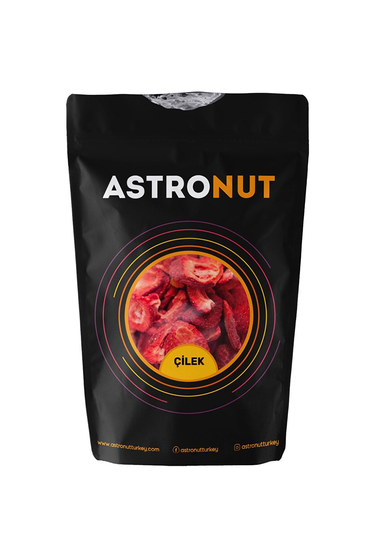 Astronut Çilek Kurusu Bütün 500 Gr