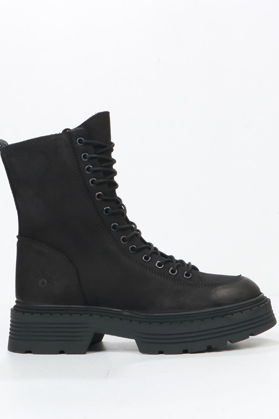 Hammer Jack Loberia Hakiki Deri Siyah Kadın Bot 102 23935-Z