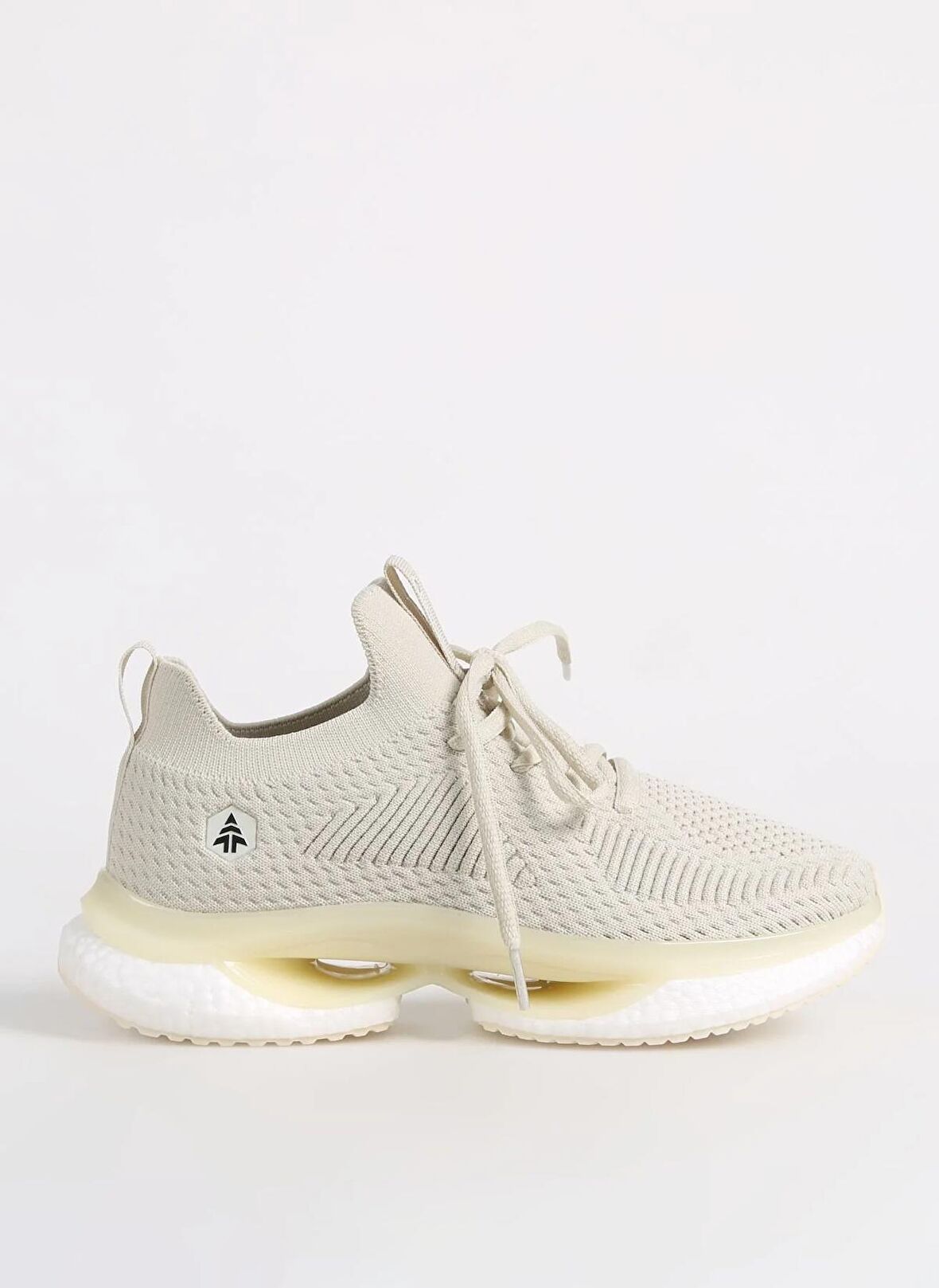 Hammer Jack Bej Kadın Deri Sneaker GALEXY Z