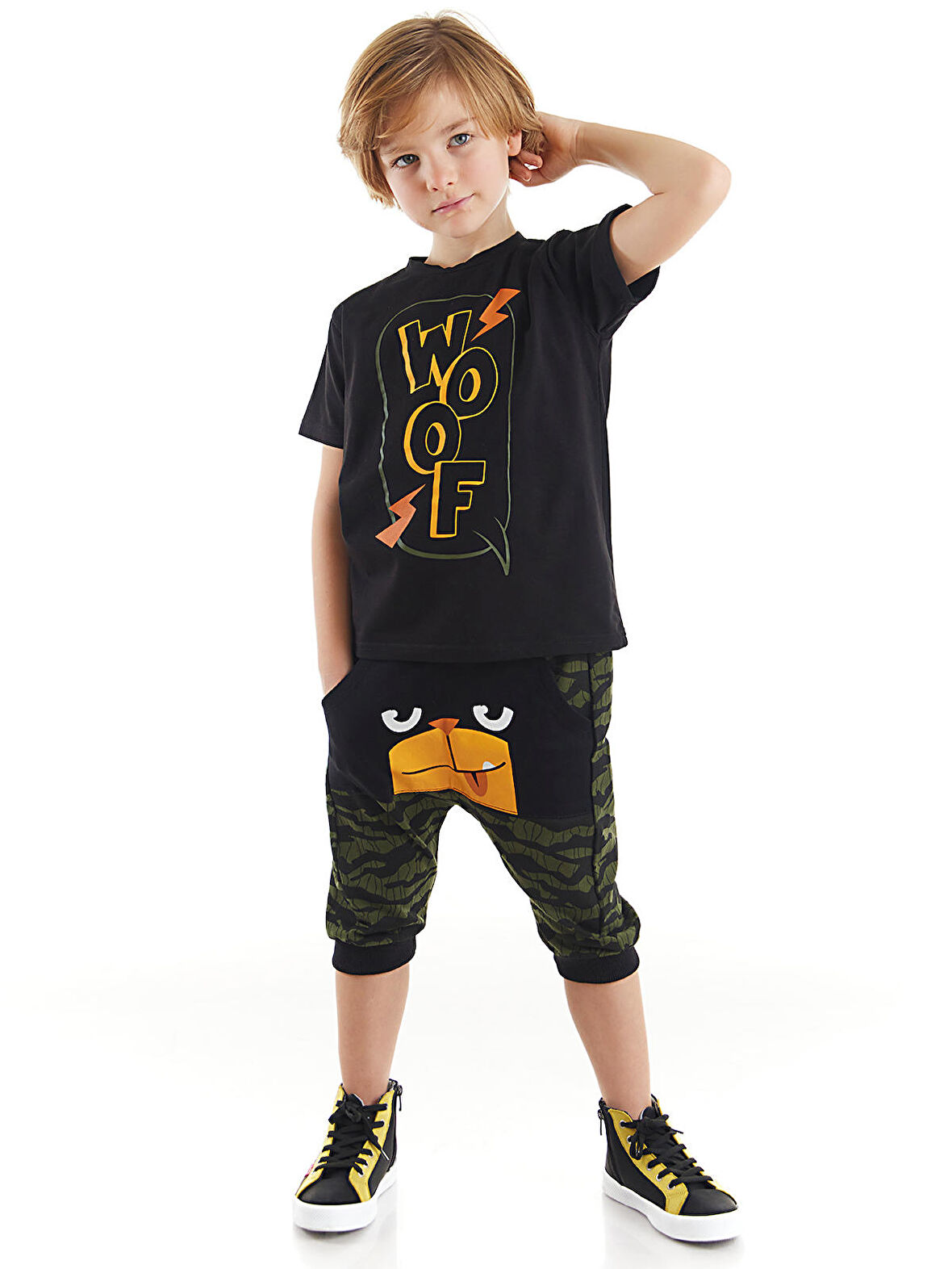 Woof Erkek Çocuk T-shirt Pantolon Takım