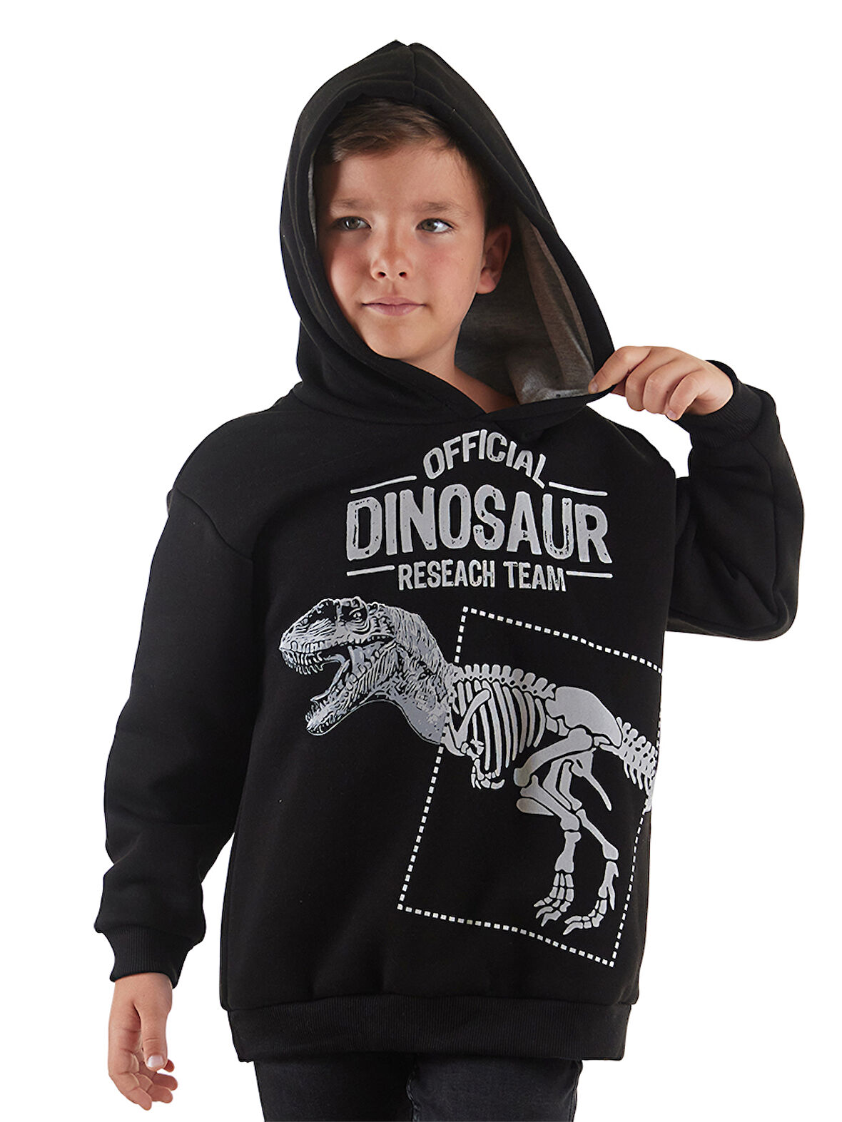 Dino Research Erkek Çocuk Sweatshirt