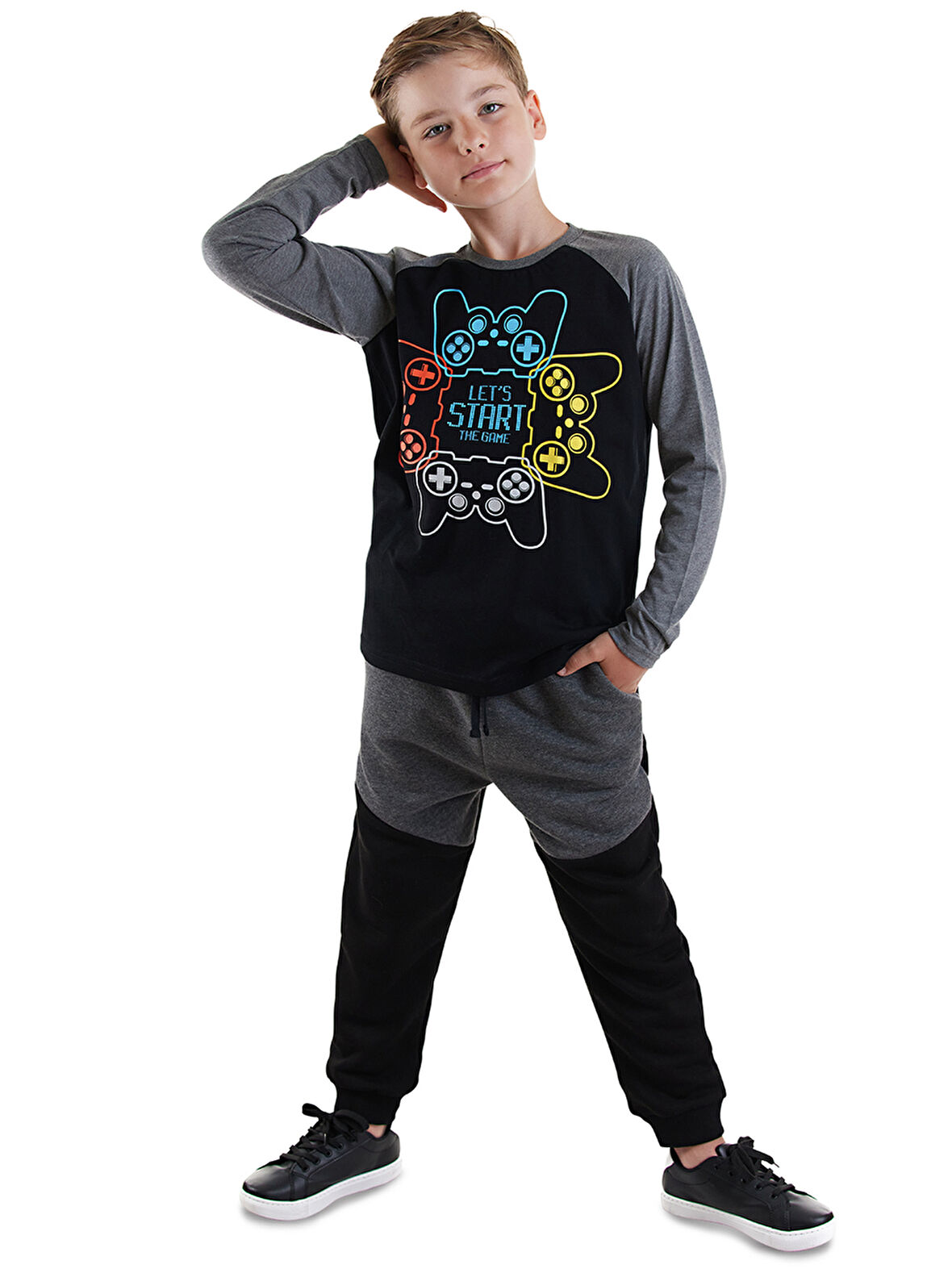 Let's Play Erkek Çocuk T-shirt Pantolon Takım