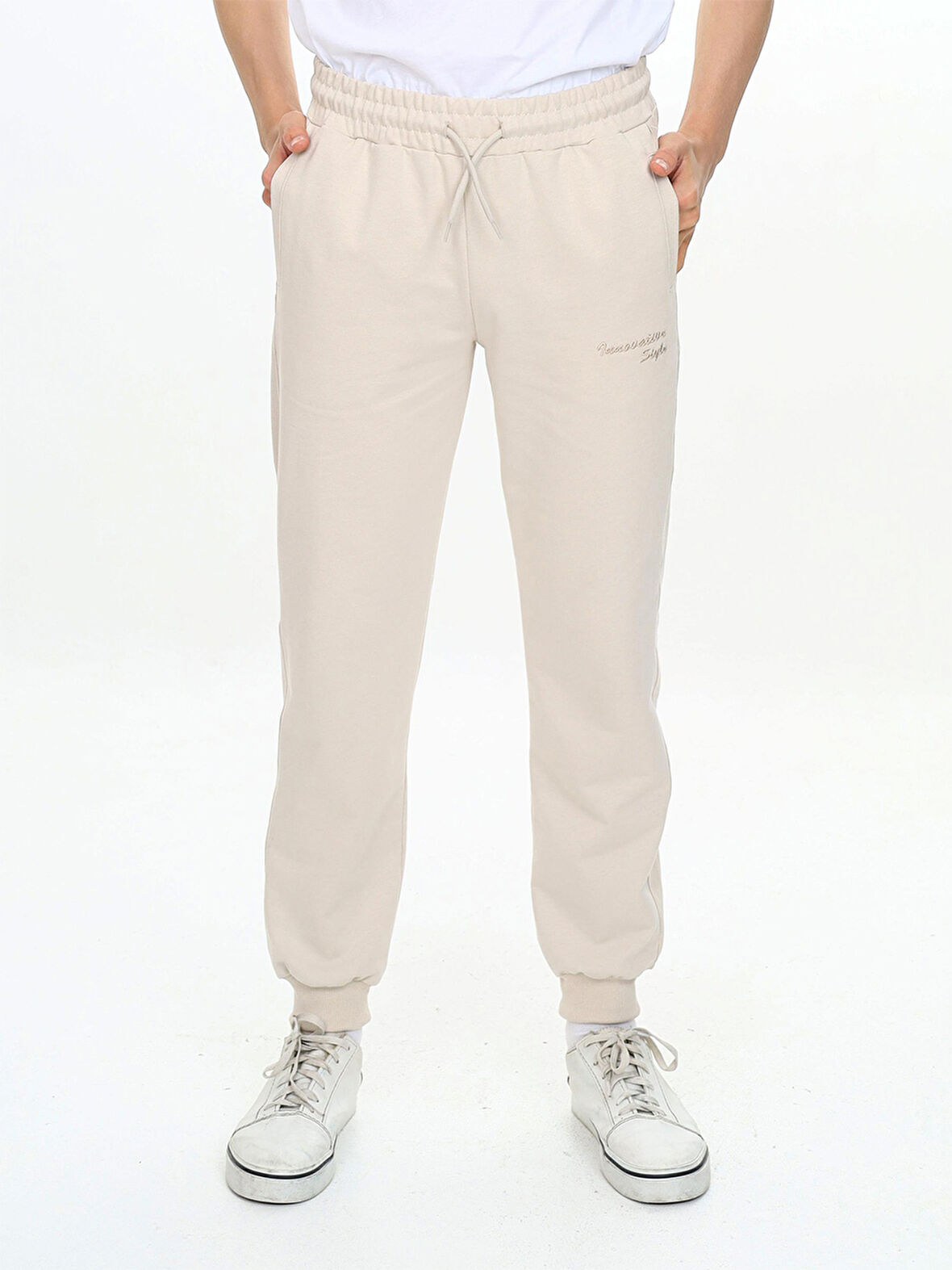 Erkek Çocuk Taş Rengi Eşofman Altı