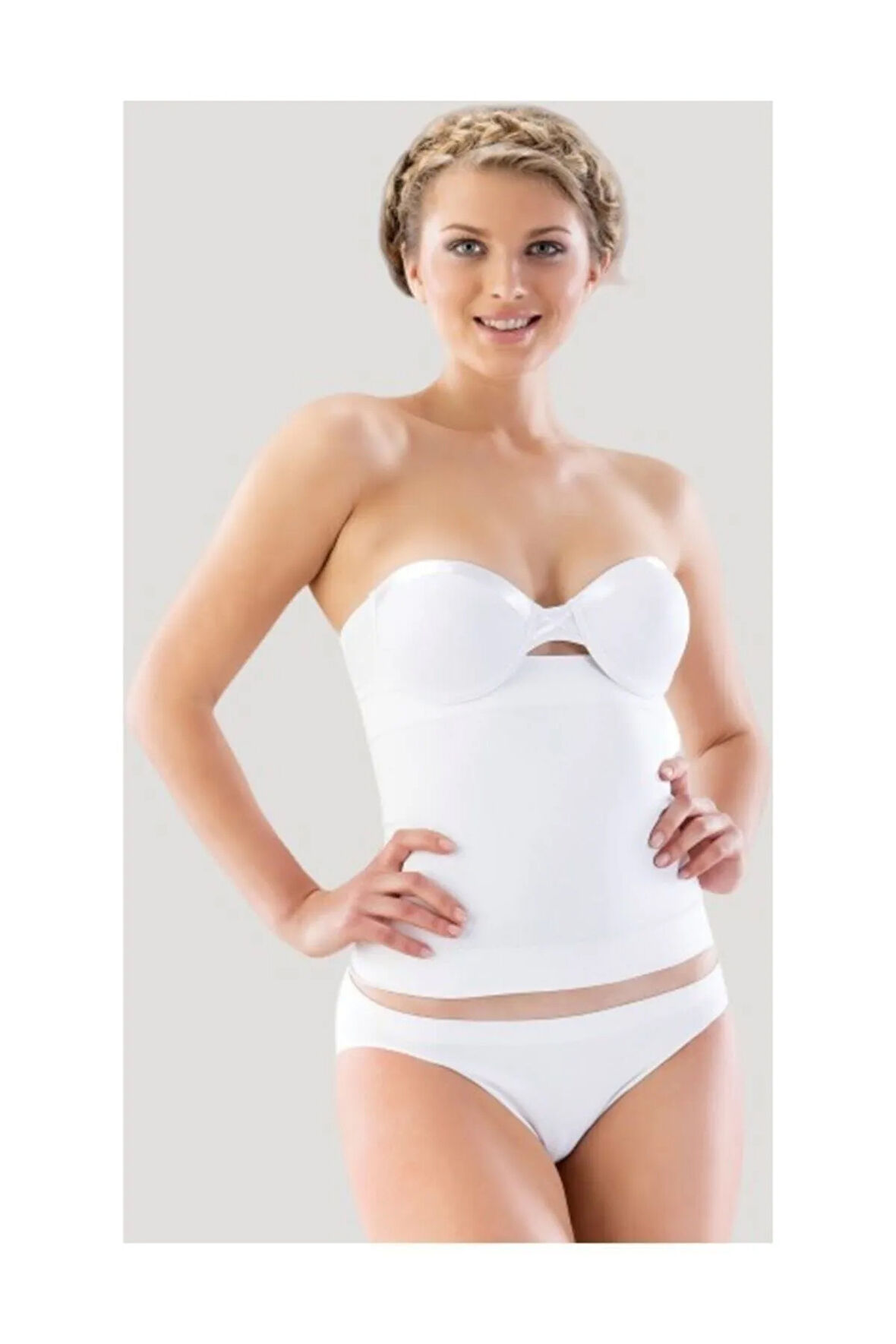 Double Bel Korse Beyaz