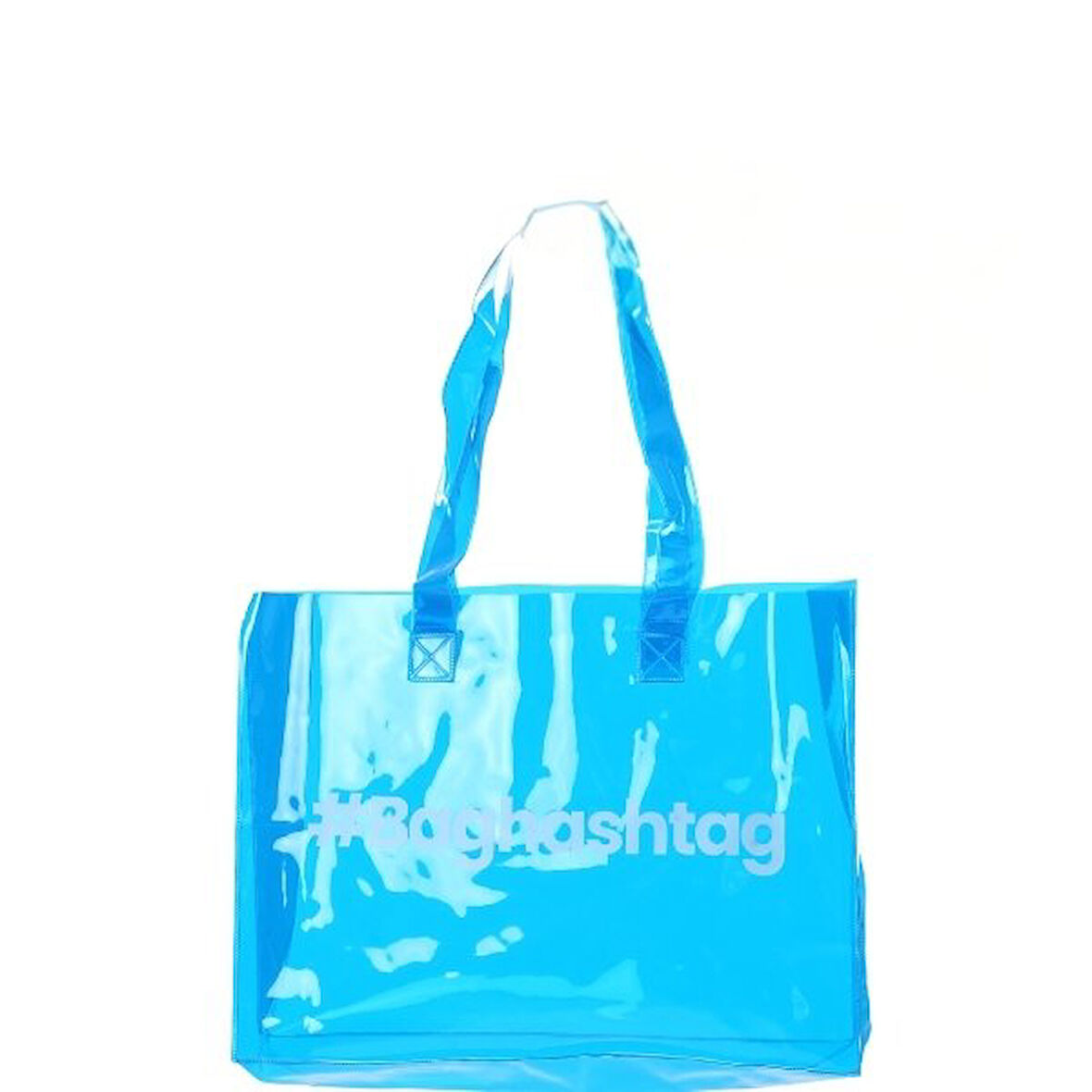 Baghashtag Mavi Şeffaf Plaj Çantası