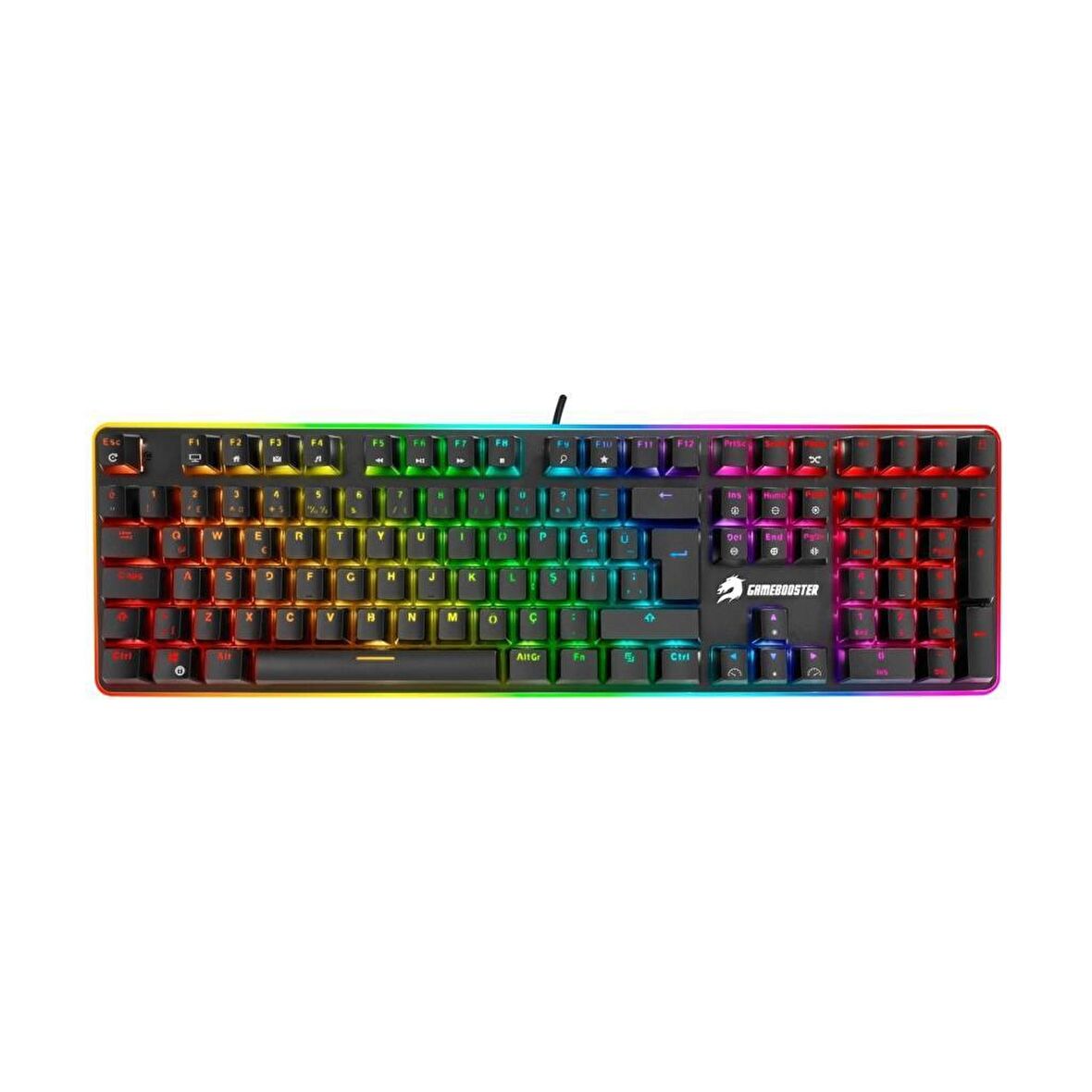 GameBooster G918 Fire Storm RGB Mekanik Oyun Klavyesi