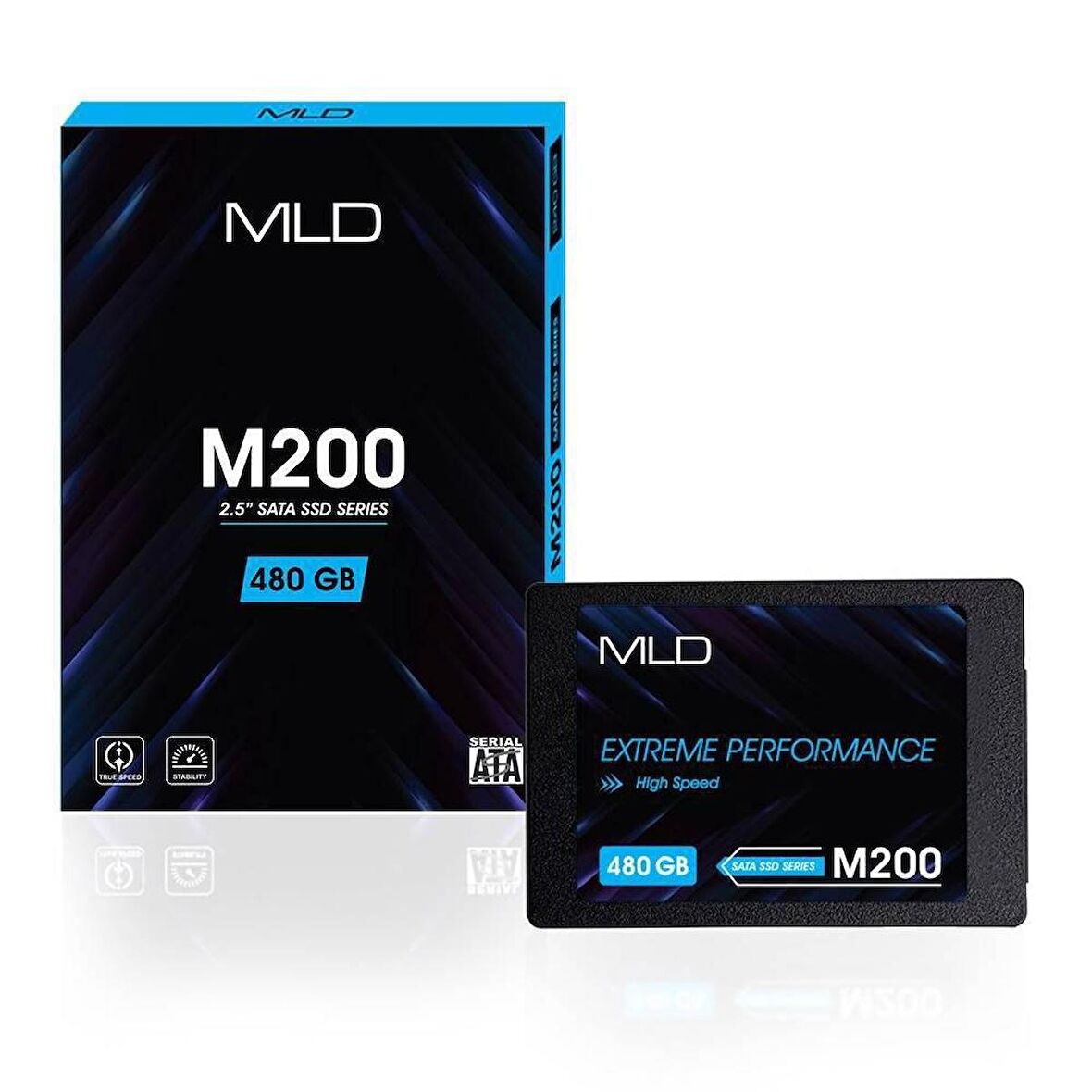 MLD M200 2.5 İnç 480 GB Sata 3.0 520 MB/s 560 MB/s SSD 