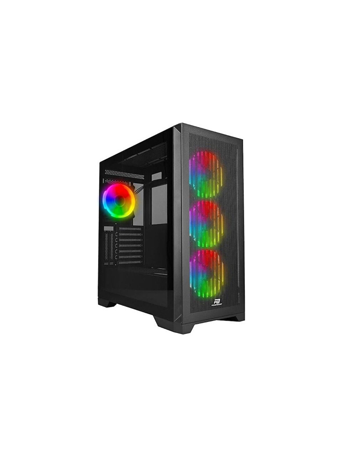 PowerBoost VK-G4306S USB 3.0 Mesh ARGB Ring Fanlı Gaming Kasa