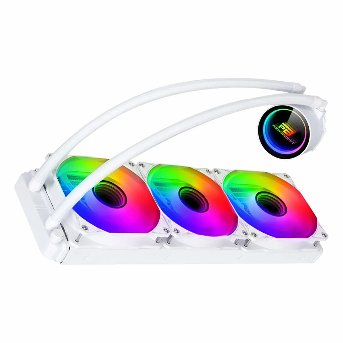 PowerBoost Deep 360 ARGB 360mm AM5/1700P Beyaz İşlemci Sıvı Soğutucu