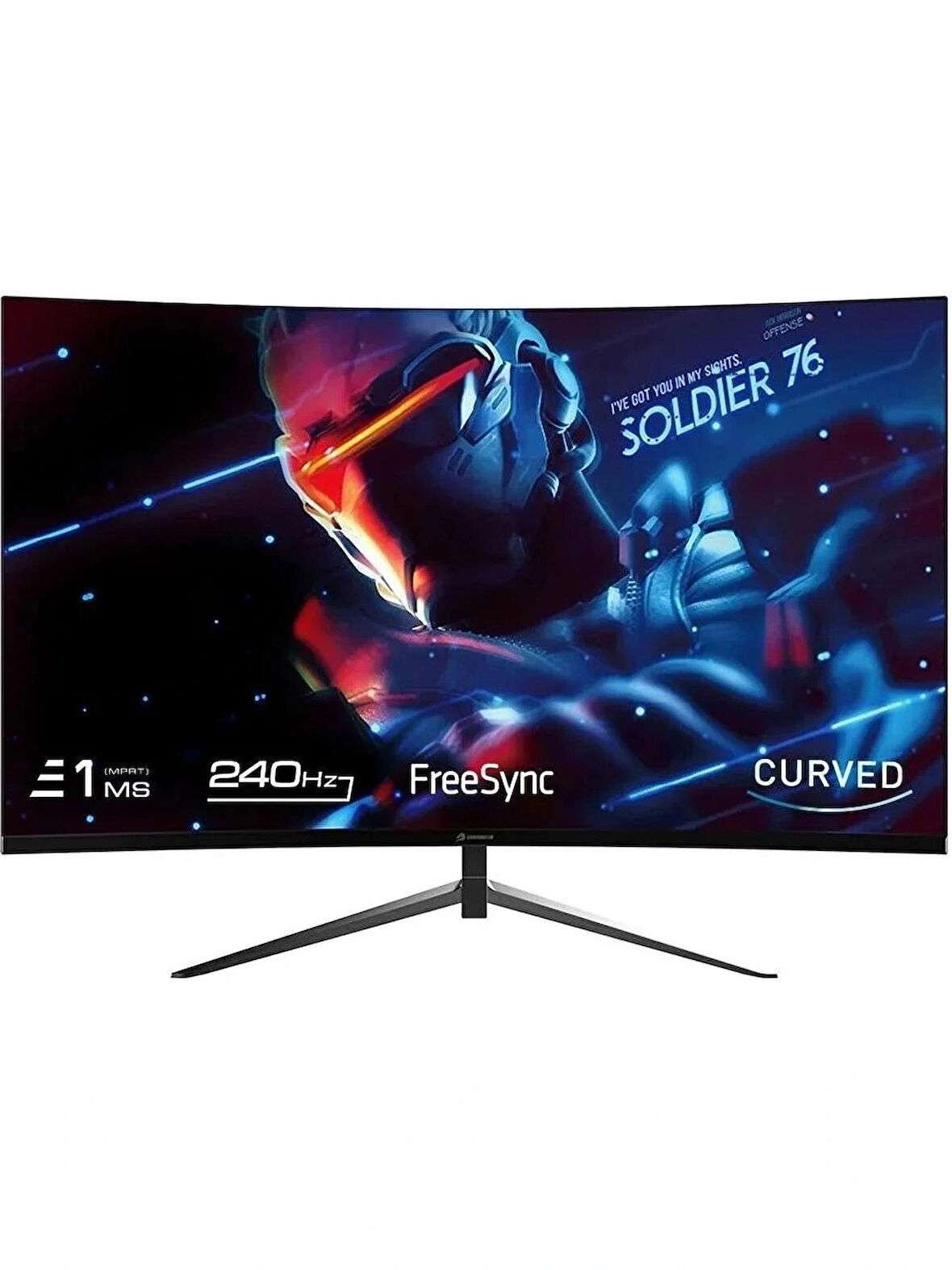 OUTLET GameBooster GB-2726CF 27" 1 ms Full HD Curved 240 Hz