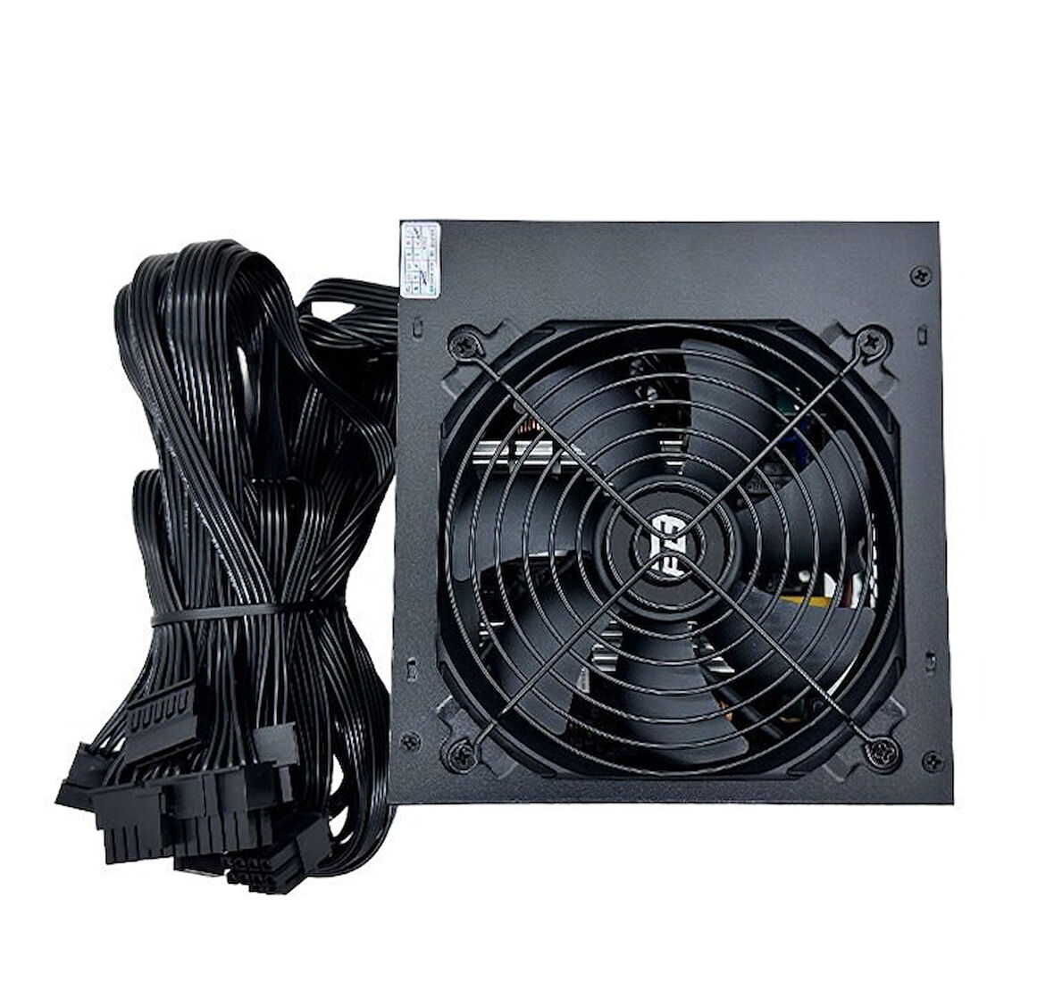 PowerBoost PB600WB 600W 80+ White APFC 4*PCI-E 6+2 Pin 12cm Siyah Fanlı ATX PSU (Bulk)