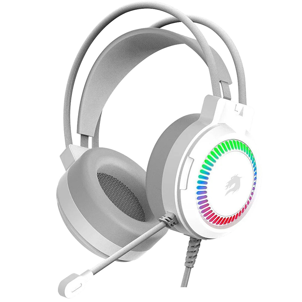 GameBooster H02W Hammer Beyaz RGB Streo Gaming Kul