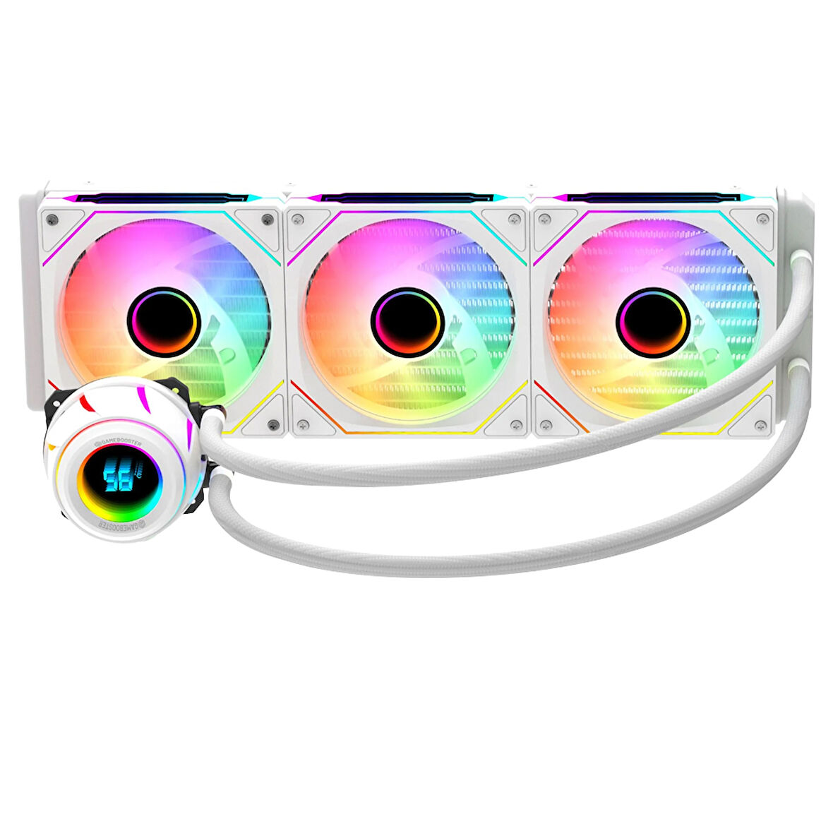 GameBooster BLADE 360W ARGB 360mm Beyaz İşlemci Sıvı Soğutucu GB-LCS-BL360W