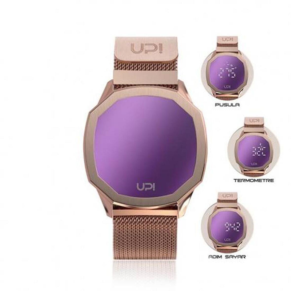 UPWATCH VERTICE ROSE&PINK UNİSEX KOL SAATİ