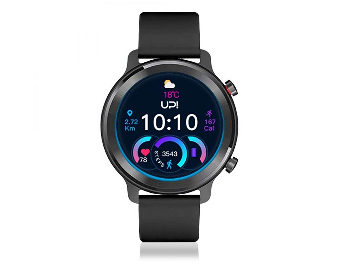 Upwatch Upsmart Slim All Black Unisex Kol Saati