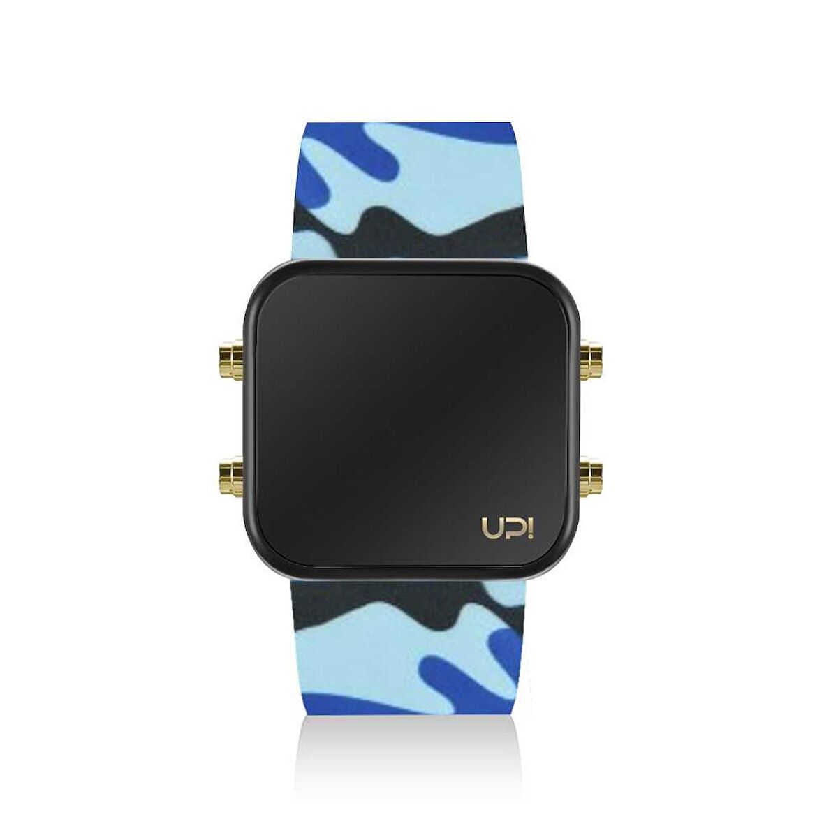 UPWATCH LED MINI GOLD BLACK BLUE CAMOUFLAGE