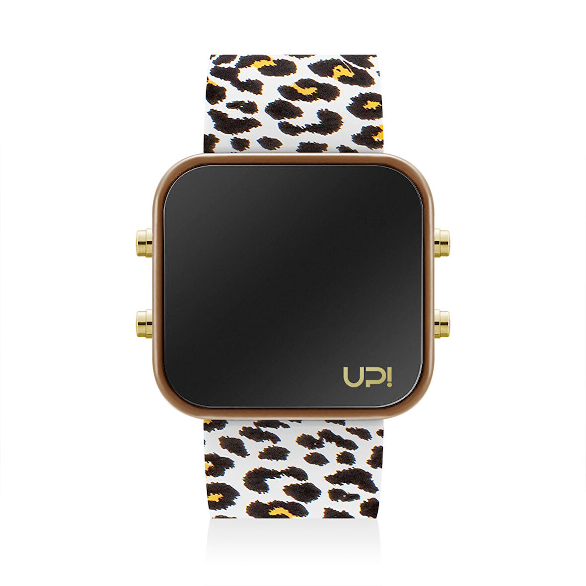 UPWATCH LED GBROWN&LEOPARD