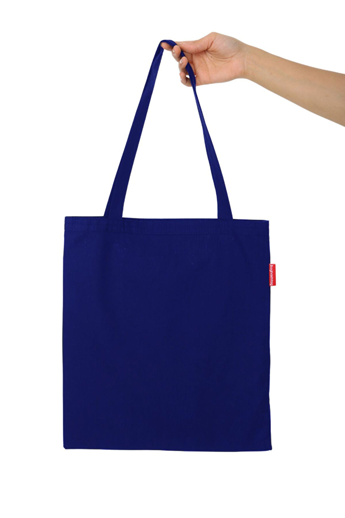 Baskısız Lacivert Bez Çanta