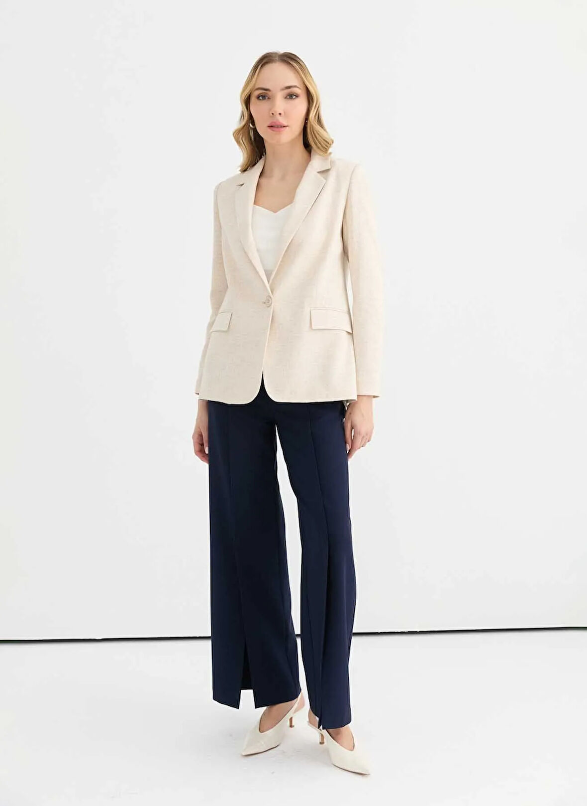 Selen Standart Taş Kadın Ceket 25YSL1480