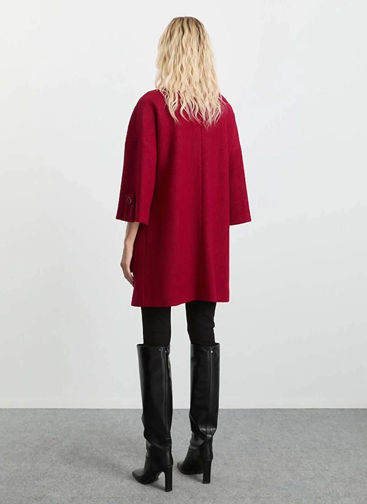 Selen Kırmızı Kadın Kaban 25KSL9510